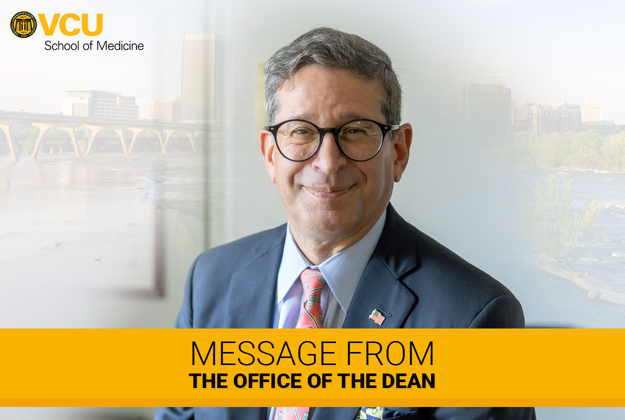 Message from the Dean.